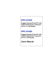 Advantech RUGGED PENTIUM IPPC-9150 User`s manual