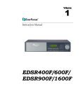 EverFocus eDR400 Instruction manual