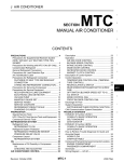 MTC Air Conditioner Specifications