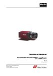 Allied Vision Technologies MF-145B2 Instruction manual