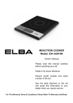 Elba EIC-A2010S Owner`s manual