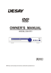 Desay DS-5701 Owner`s manual