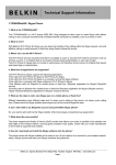 Belkin WI-FI PHONE FOR SKYPE User manual
