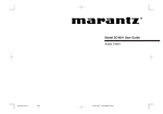 Marantz ZC4001 User guide