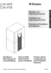 Dimplex SI 37TE Operating instructions