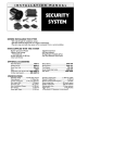 Black Widow Security BW 3 Channel Installation manual