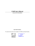Moxa Technologies C104P User`s manual