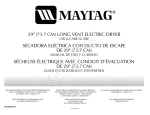 Maytag W10088776A Use & care guide