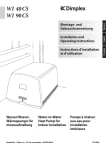 Dimplex WI 40CG Operating instructions