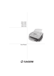 Sagem MF 3175 User manual