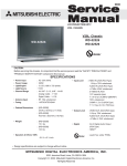 Mitsubishi Electric WD-62526 Specifications
