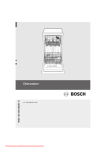 Bosch sri 33e05 Specifications