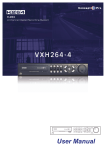 Concept Pro VXH264-4 User manual