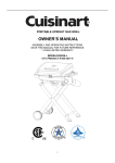 Cuisinart BG036-G Owner`s manual