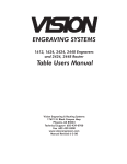 Vision 2448 User manual