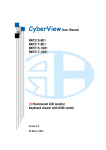 CyberView RKP215-1601 User manual