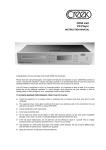 Creek Audio CD50 mk2 Instruction manual