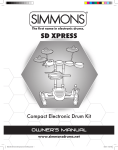 Simmons SD XPRESS Owner`s manual