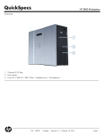 HP Workstation Z800 QuickSpecs