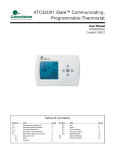 ClimateMaster ATC32U01 iGate User manual