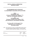 Bard MV4000 SERIES Operating instructions