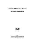 HP Workstation x4000 Specifications