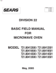 Sears 721.80414501 Specifications