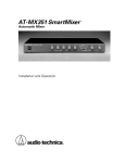 Audio Technica AT-MX351 Specifications