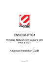 Encore ENVCWI-PTG1 - ADVANCED Installation guide