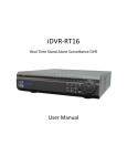 CCTV iDVR-RT16 User manual