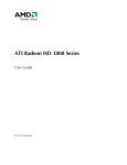 AMD ATI Radeon HD 3800 Series User guide