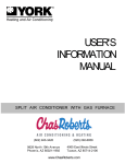 York YCJF24 THRU 60 Troubleshooting guide