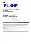 Elane PS3000N User manual