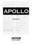 Dateq Apollo User manual