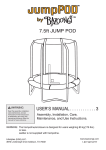 Bazoongi Jump Pod User`s manual