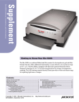 Microtek ScanWizard Bio Specifications