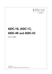 ADC 10 User`s guide