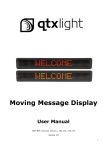 QTX Light 151.272 User manual