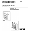 Baxi Wentworth Classic Technical data