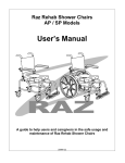 Raz Rehab SP User`s manual