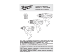 Milwaukee M12 FUEL 2404-20 Operator`s manual