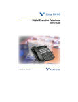 Vertical Edge DX-80 User`s guide