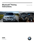 BMW 730 BROCHURE 2009 Owner`s manual