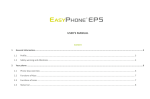 Easypix EP5 User`s manual