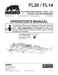 RHINO RHINO FL20 Operator`s manual