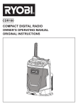 Ryobi CDR180 Specifications
