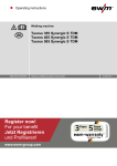 EWM Taurus 405 Synergic S TDM Operating instructions