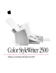 Apple StyleWriter EtherTalk Adapter Technical information