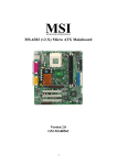 MSI MS-6382 Instruction manual