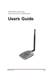 Alfa Network Wireless LAN USB Adaptor User`s guide